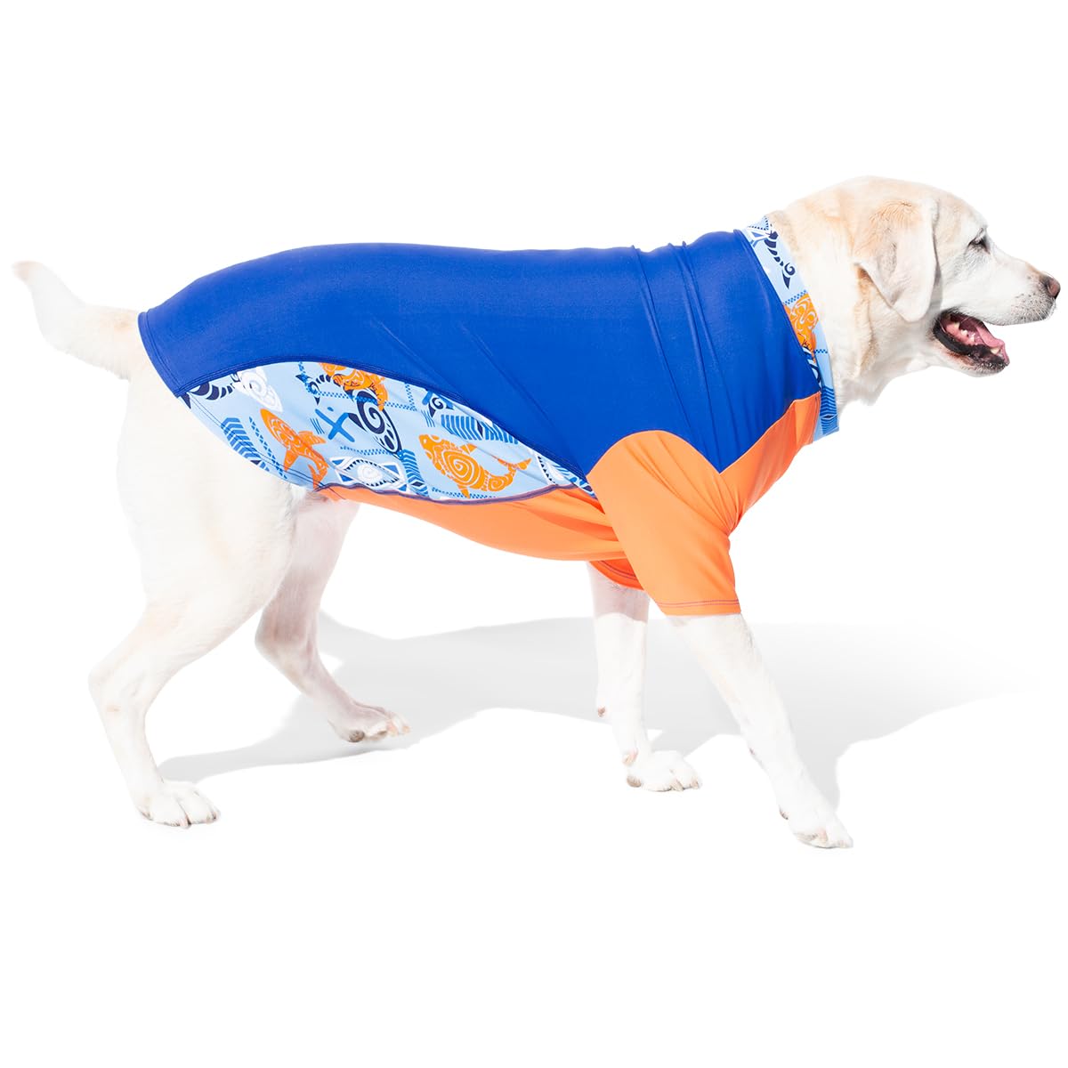 Playapup Dog Sun Shirt, Usa Made (Upf 50+), Noche, Medium
