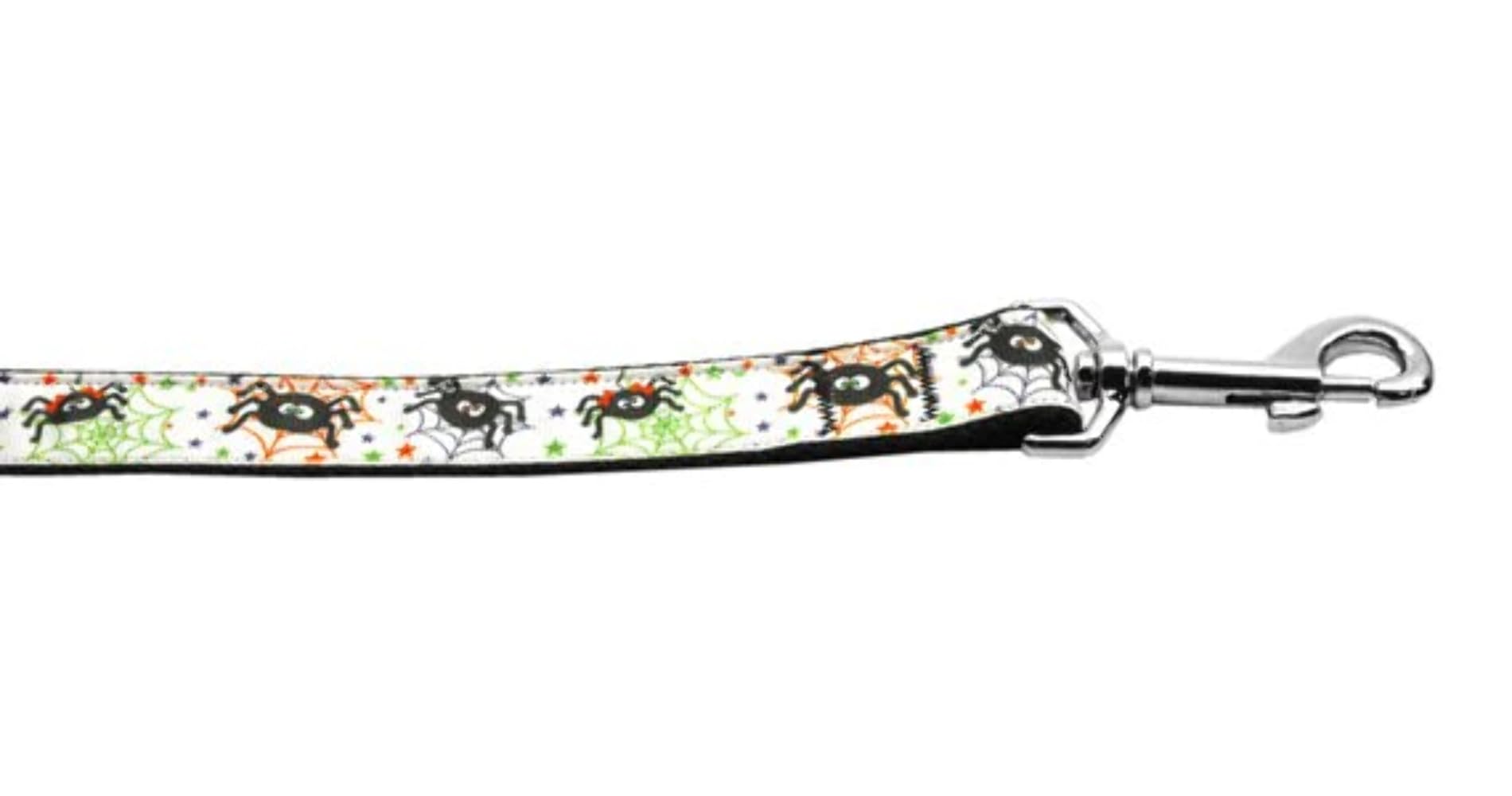 Halloween Pet Dog & Cat Nylon Collar or Leash "Itsy Bitsy Spiders" 5/8" w x 4 ft. leash