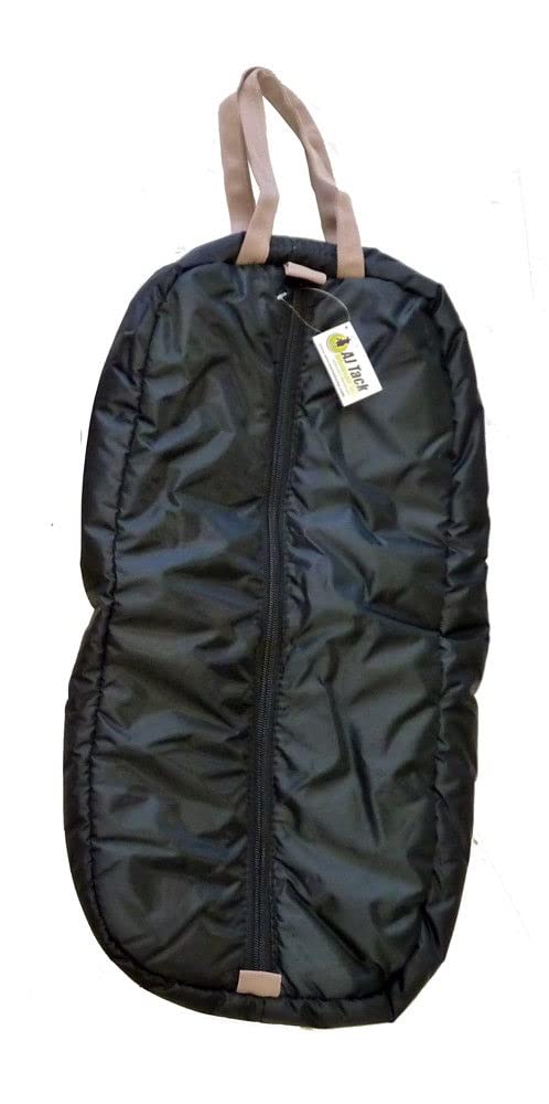 AJ Tack Padded Bridle Bag Black