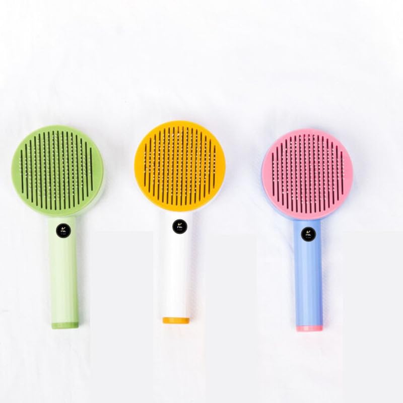 Psk Pet Mart Dog Pin Brush Cat Brush 5 In 1 Pet Grooming Kit Pin Brush For Dog & Cat Dematting Comb Deshedding Comb Bath Massage