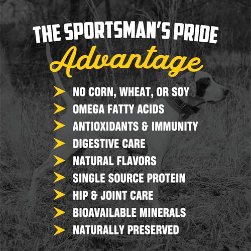 Sportsmans Pride Field Master 26/18 Limited Ingredient Dry Dog Food, 40-lb Bag