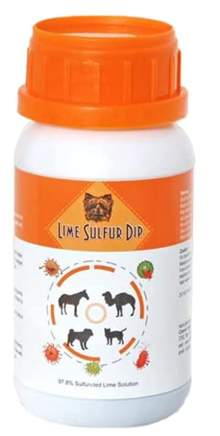 Classic'S Lime Sulfur Dip (8 Oz - Extra Strength Formula - Safe Solution For Dog, Cat, Puppy, Kitten, Horse
