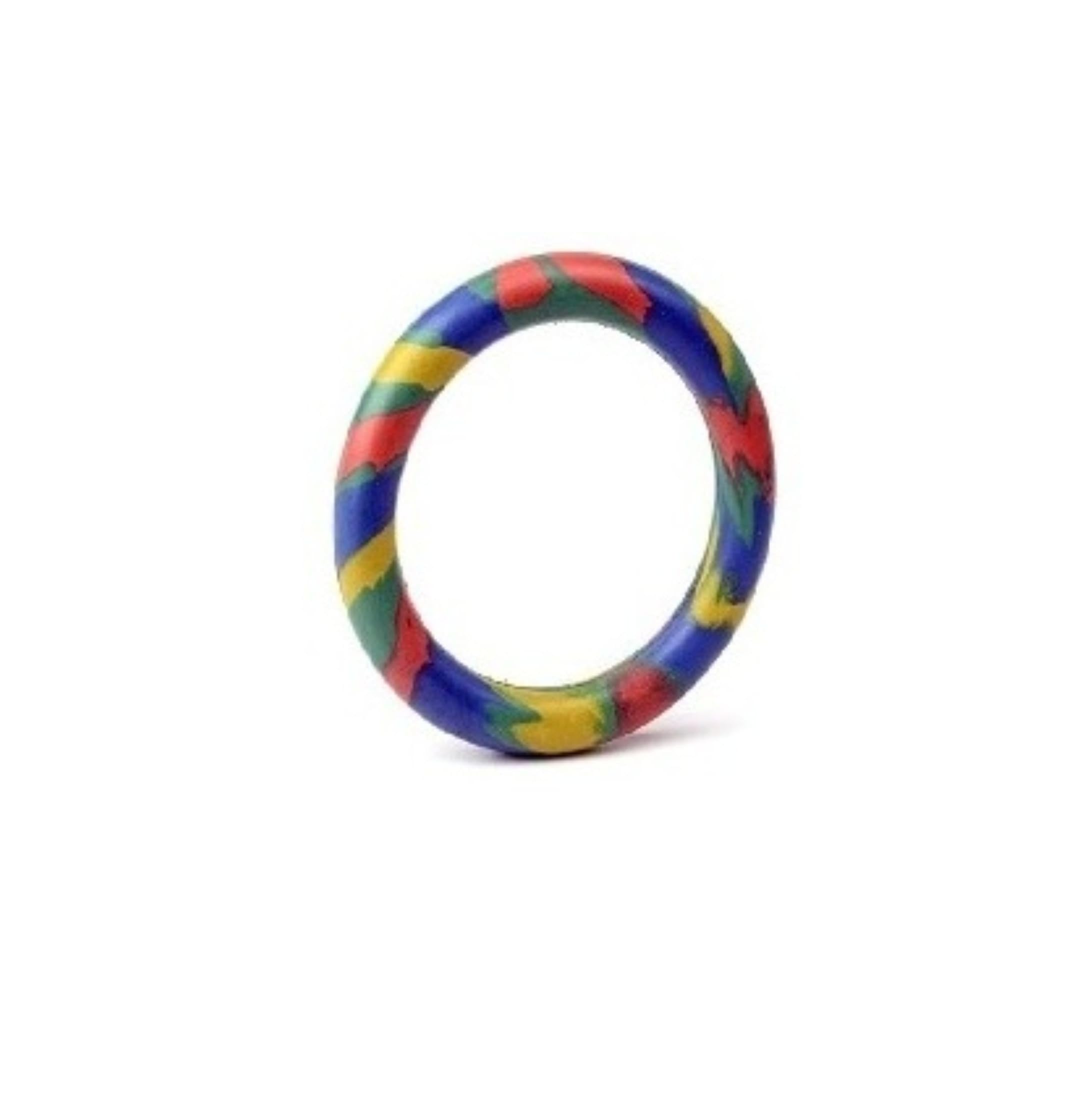 Swacch Small Rubber Ring Toss I Dog Chew Toy I Rubber Ring Chew Toy I Interactive Teeth Cleaning, Playing & Training Toy