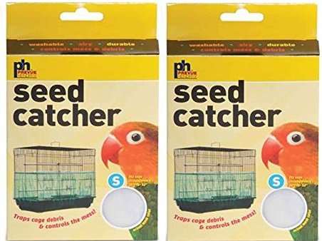 Prevue Hendryx (2 Pack) Seed Catcher, Small