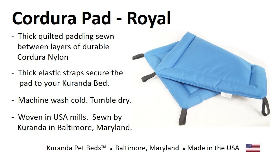 Kuranda Cordura Pad - XX-Large - 50'' x 36'' - Royal