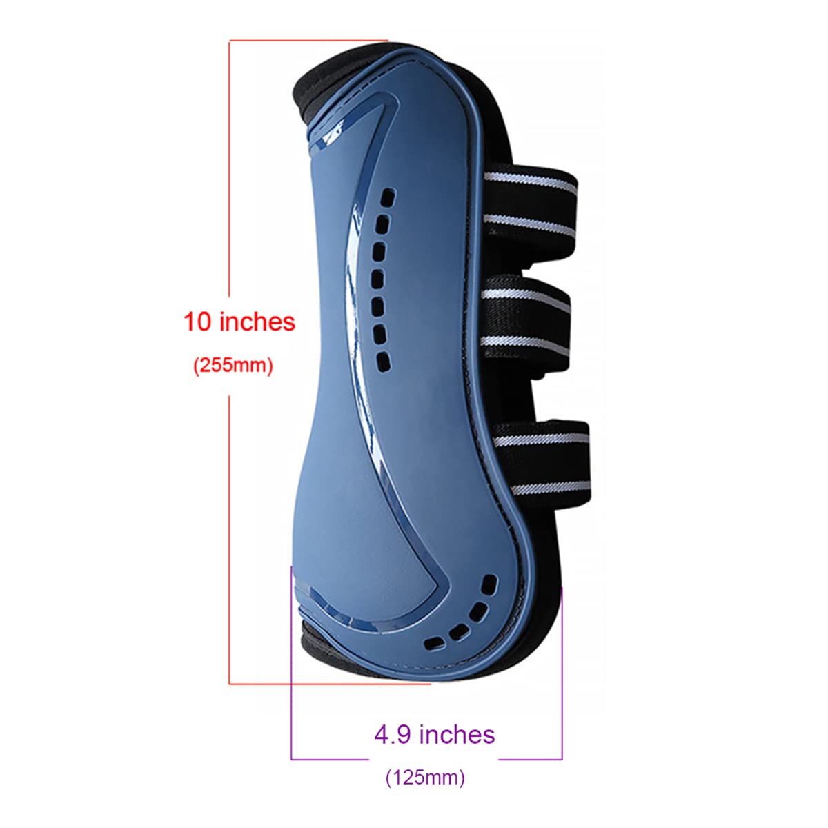 Wandrola Sport Splint Boots For Horses, Front Jumping Horse Leg Protection, For Schooling, Competition, Classic Equine Supplies