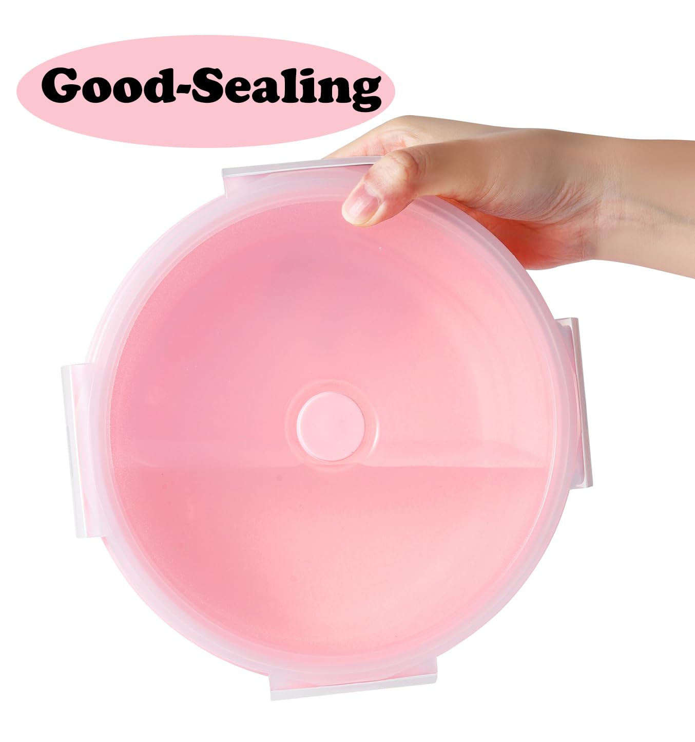 Joyinjojo Collapsible Dog Bowls with Lids, 2 Pack Portable Travel Dog Bowls for Small Medium Large Dogs, Silicone Foldable Outdo