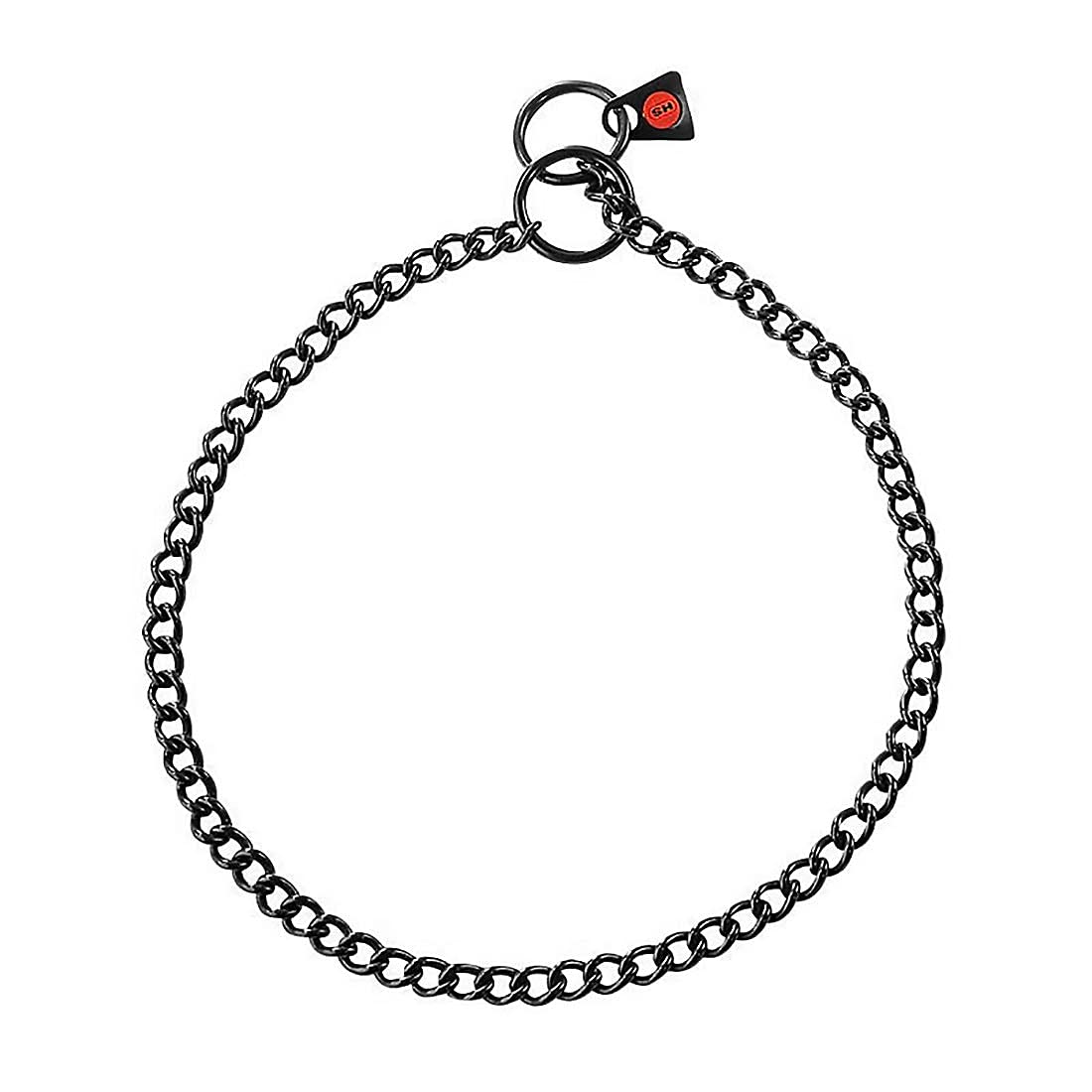 Herm Sprenger Black Stainless Streel Choke Chain Collar 2mm, L 45cm (18in)