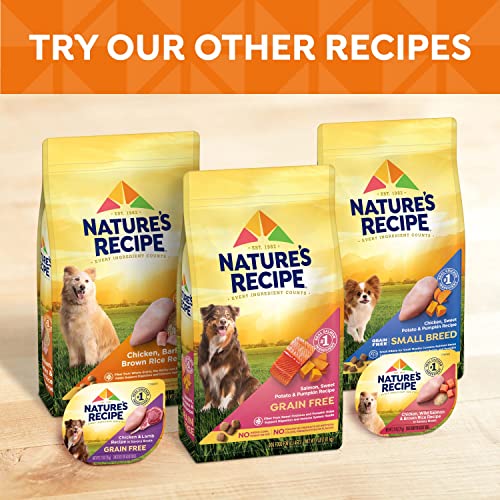 Natures Recipe Chicken, Barley & Brown Rice Recipe Dry Dog Food, 24 lb. Bag
