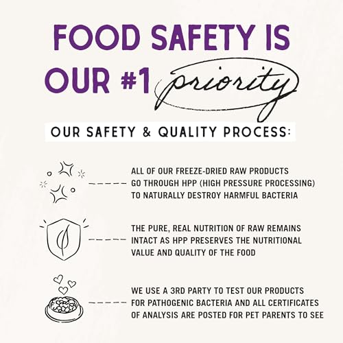 Stella & Chewys Freeze-Dried Raw Cat Dinner Morsels - Grain Free, Protein Rich Cat & Kitten Food - Plate Lickin Pork Recipe -