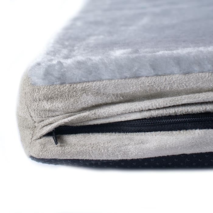 Armarkat Memory Foam Orthopedic Pet Bed Pad In Sage Green And Gray, 39-Inch By 28-Inch By 3-Inch