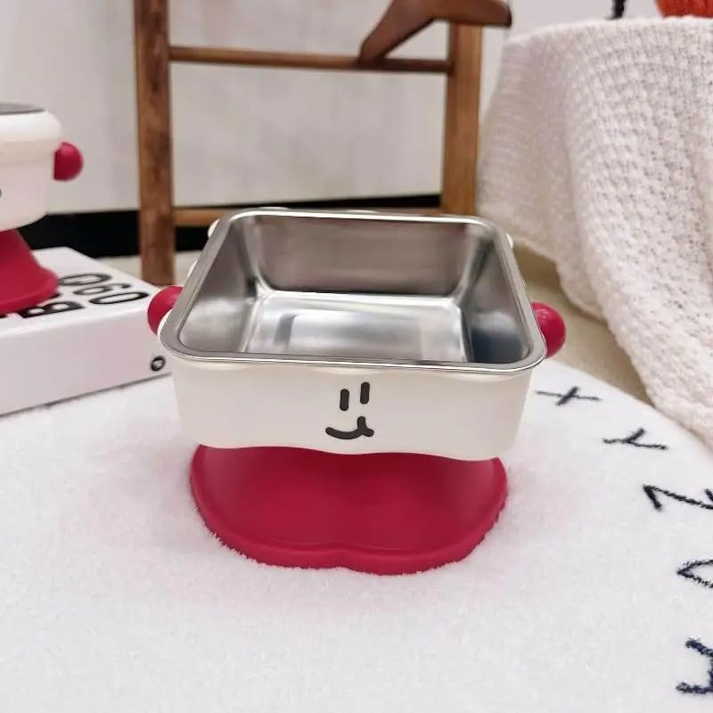 Petvogue Elevated Cat Bowls, Tilted Raised Pet Dish Anti Vomit Kitten Bowl For Indoor Cats, Pet Food And Water Bowl For Kitten, 