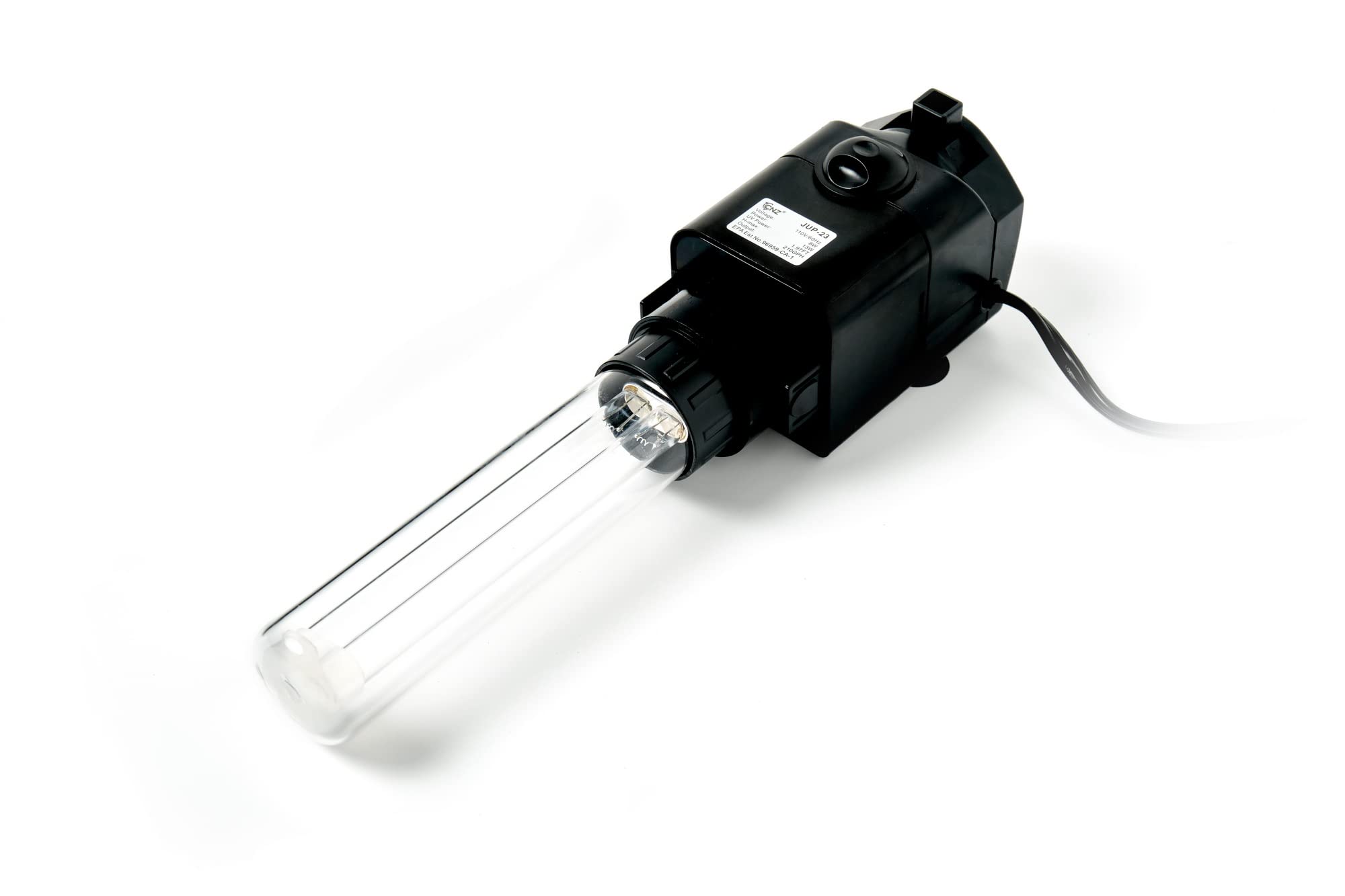 CNZ JUP-23 Submersible Power Head with 13W Sterilizer - Black