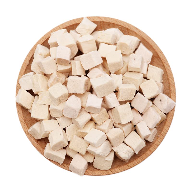 BNYEE Freeze Dried Chicken Cat & Dog Treats -8OZ Chicken Meat - High Protein, Bite-Sized, Training Treats Snacks (Chicken)