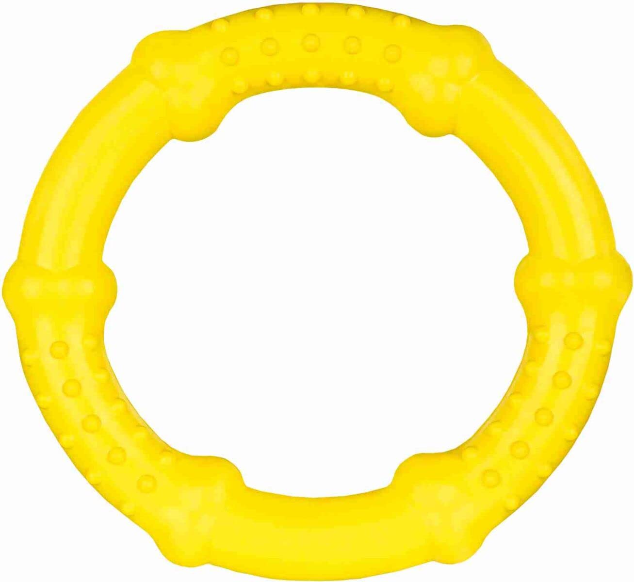 Trixie Natural Rubber Ring Toy For Dogs, Durable And NonToxic Chew Toy Made Of Soft And Flexible Material, Gentle On Teeth And 