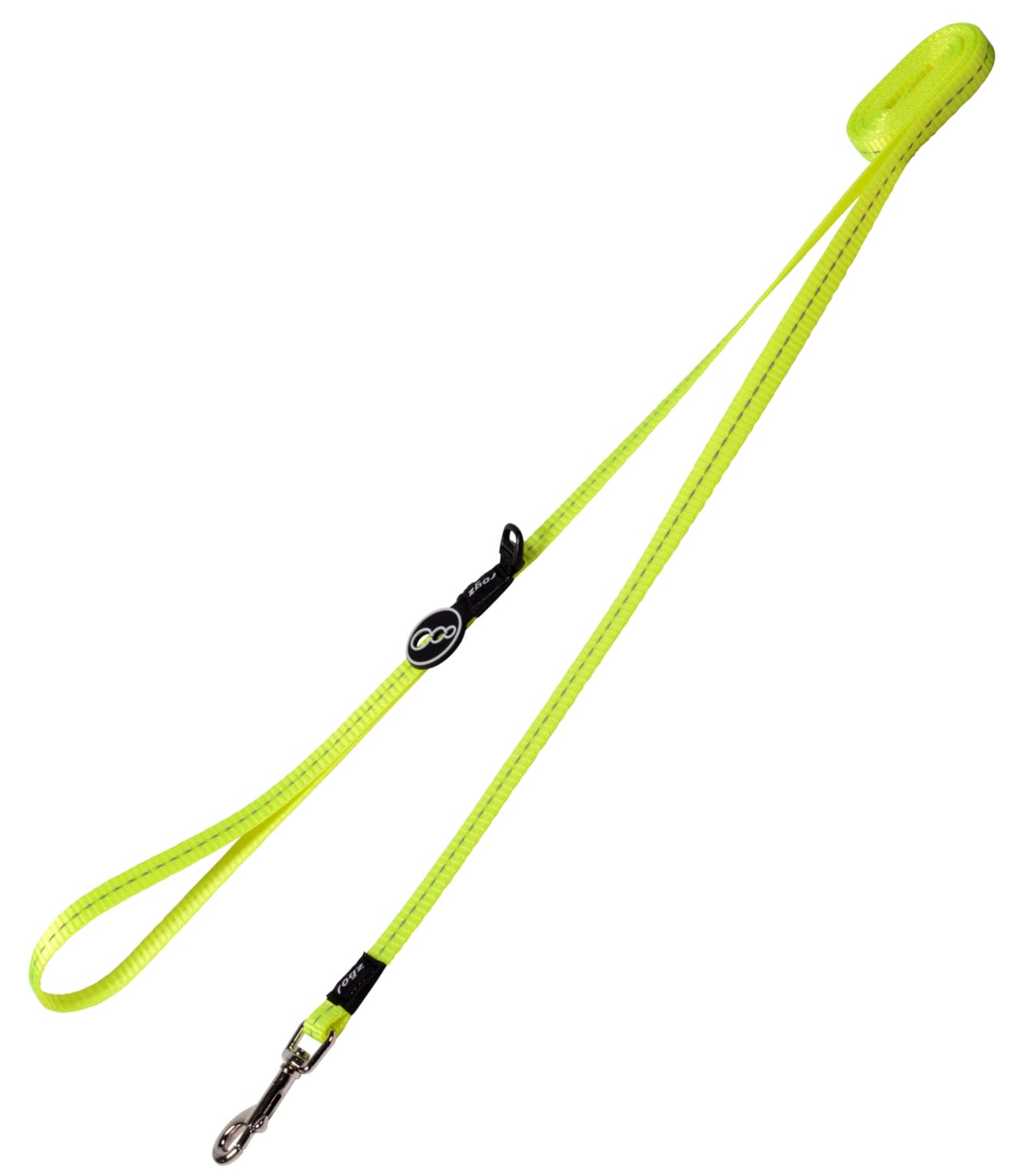 Reflective Dog Leash For Small Dogs, 3/8' Wide, 6' Long, Yellow