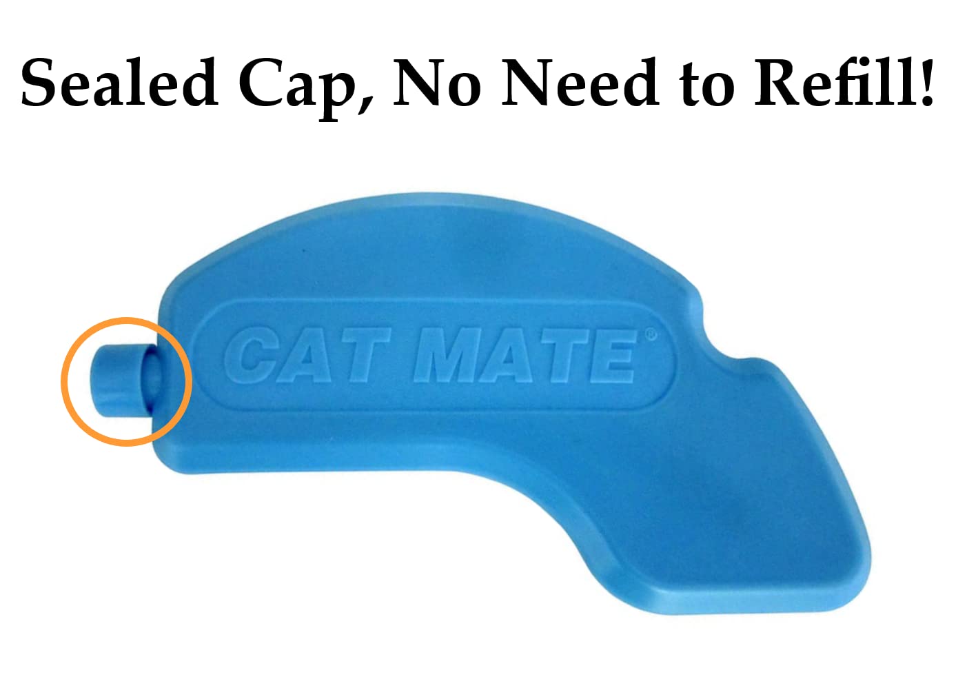 Cat Mate C500 Replacement Ice Packs, 2-Pack, Polyethylene Terephthalate, Convenient Cooling Solution for Automatic Pet Feeder