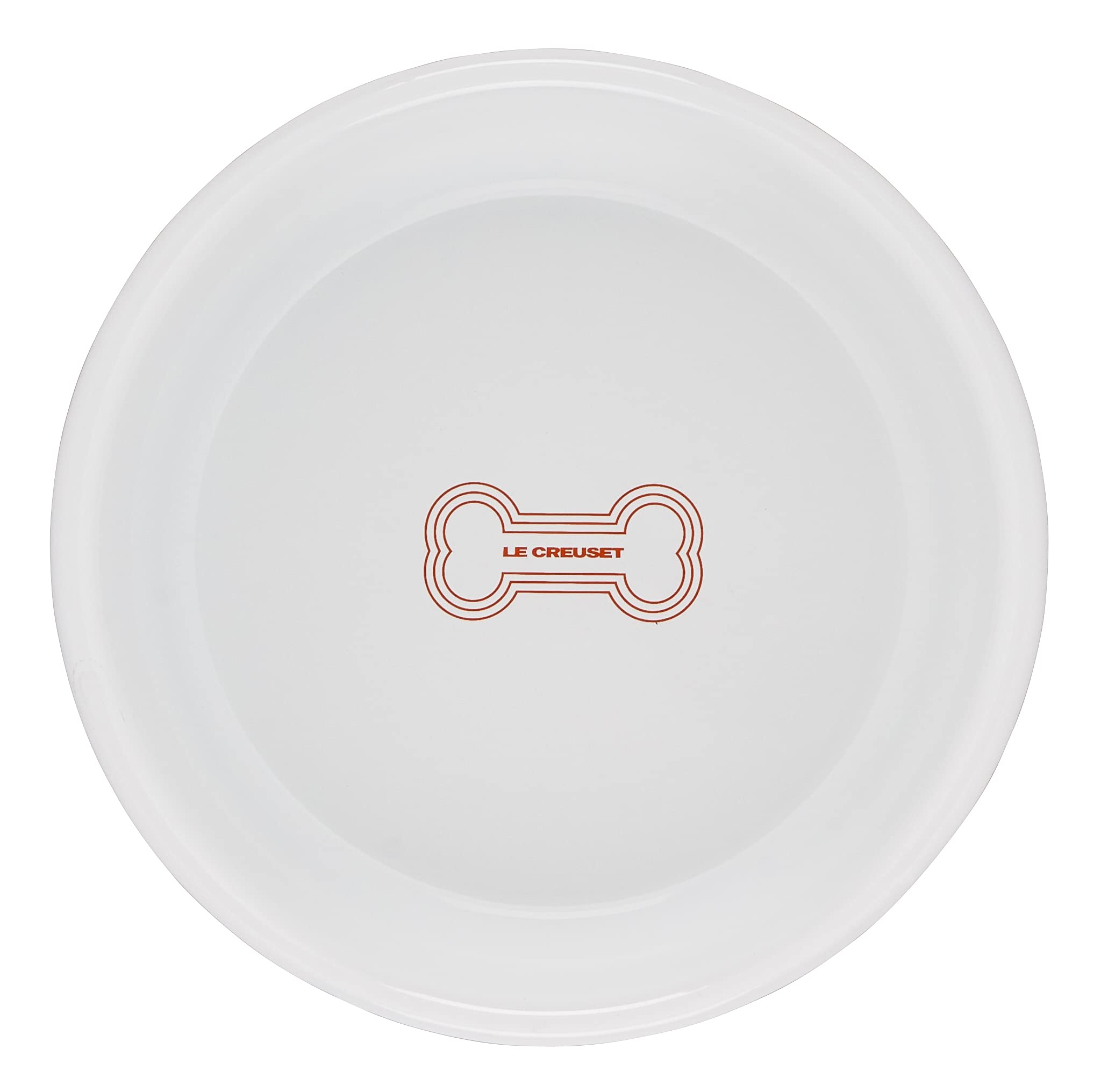 Le Creuset Enamel on Steel Medium Dog Bowl, 4 Cups, Orange