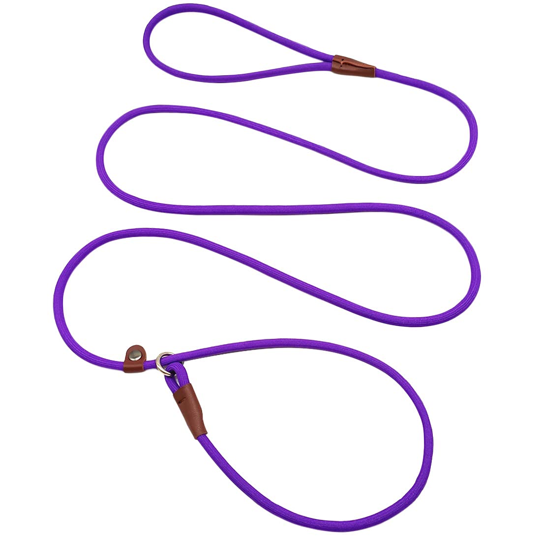Maypaw Slip Lead Control Leash For Dogs No Pull, 13+ Colors Classic Dog Leash 7Ft Pet Slip Leash, 1/4” Rope Leash For Small Medium Animals