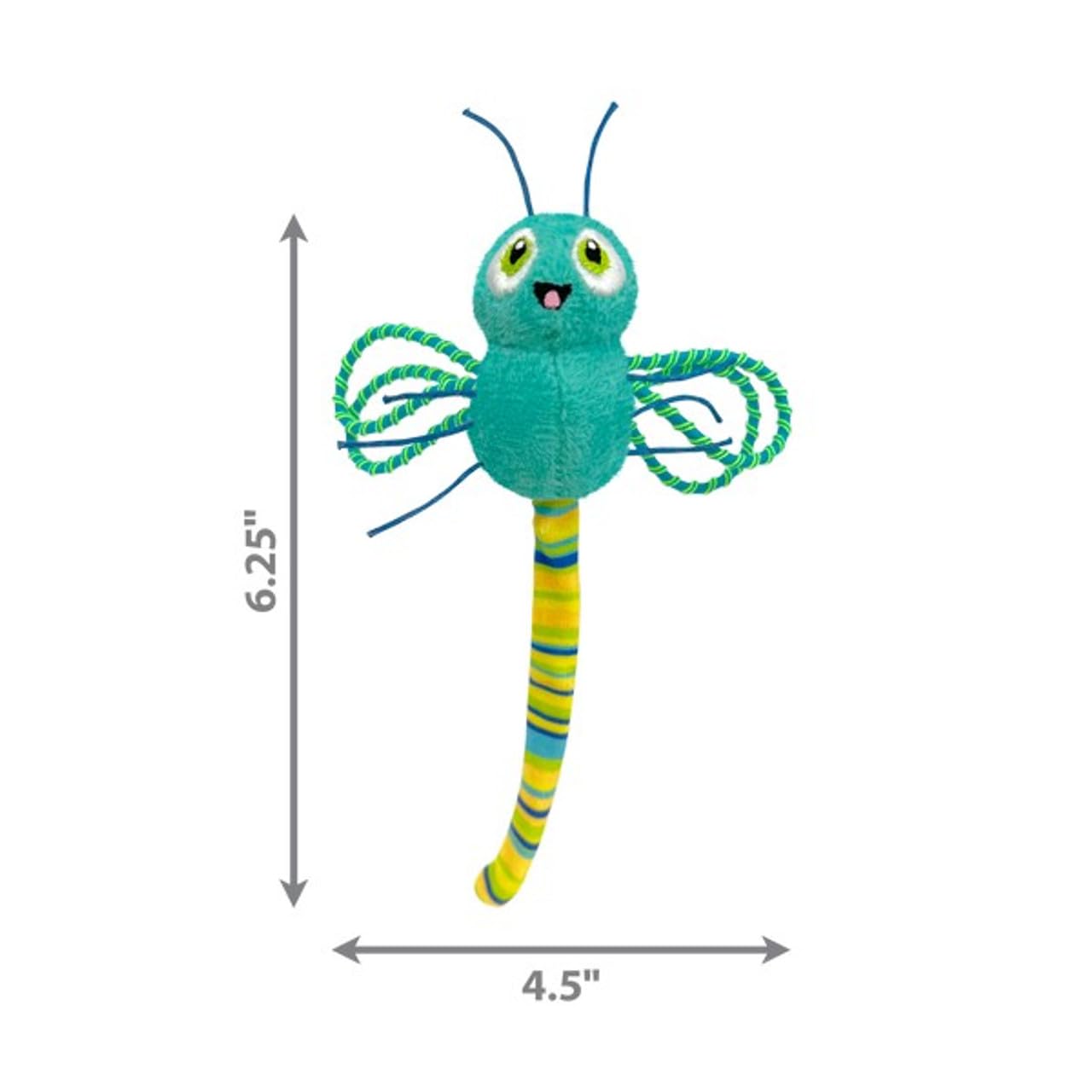 Kong Company 38751707: Flingaroo Dragonfly Cat Toy