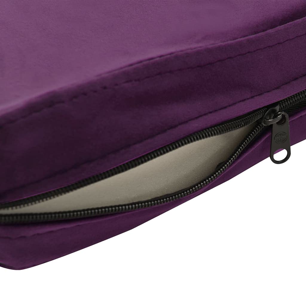 vidaXL Dog Sofa Burgundy 28.3x17.7x11.8 Plush