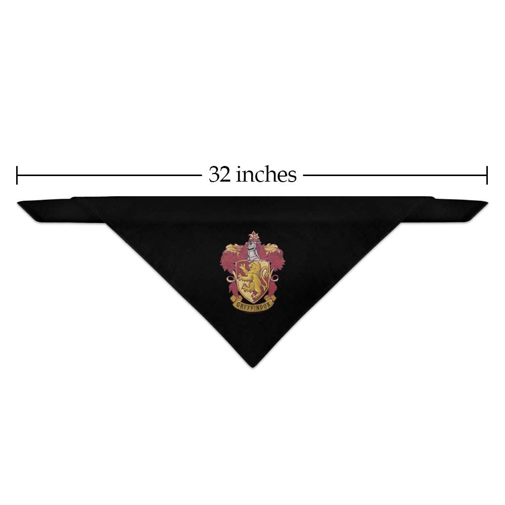 Graphics & More Harry Potter Gryffindor Painted Crest Dog Pet Bandana