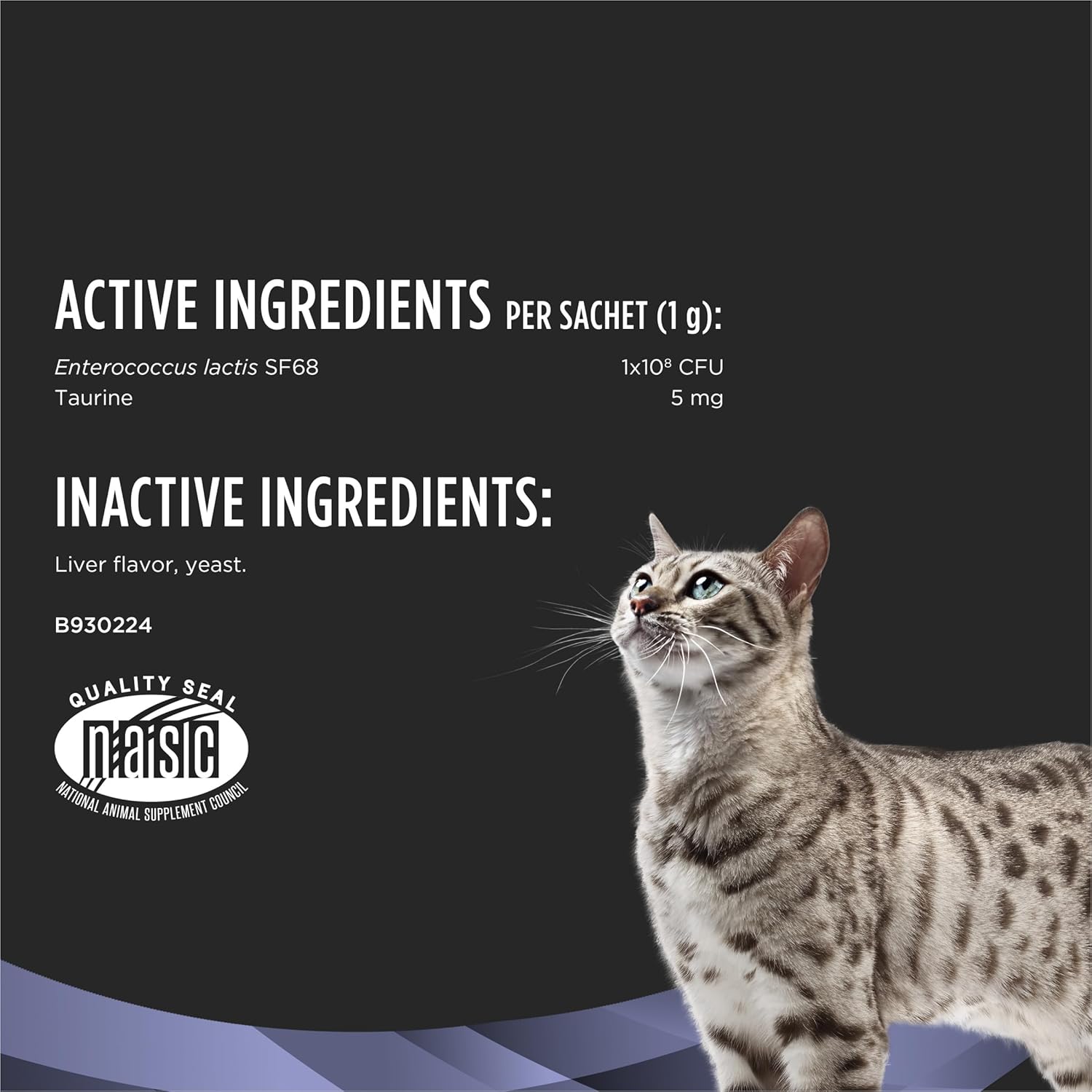 Purina Pro Plan FortiFlora Cat Probiotic – 30 Sachets | Digestive Support