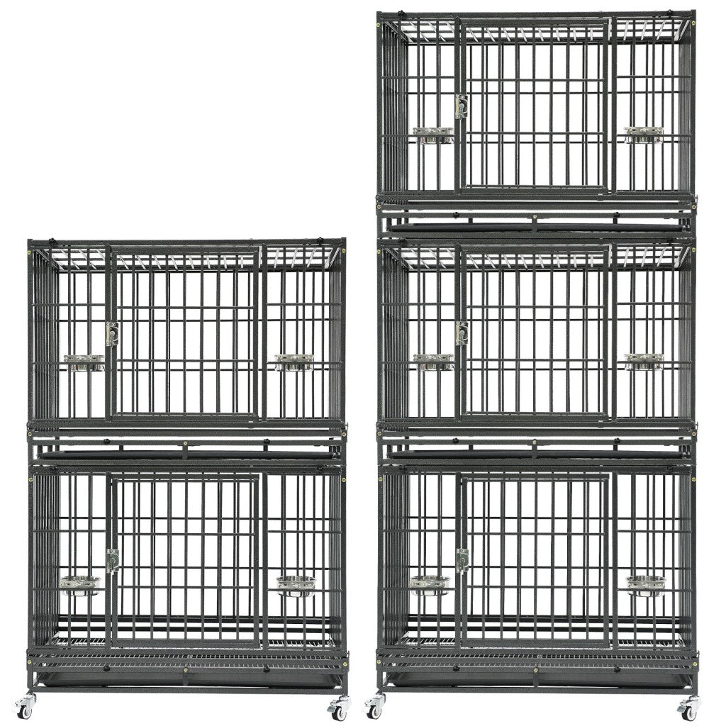 37 Stackable Heavy Duty Dog Crate 371D07