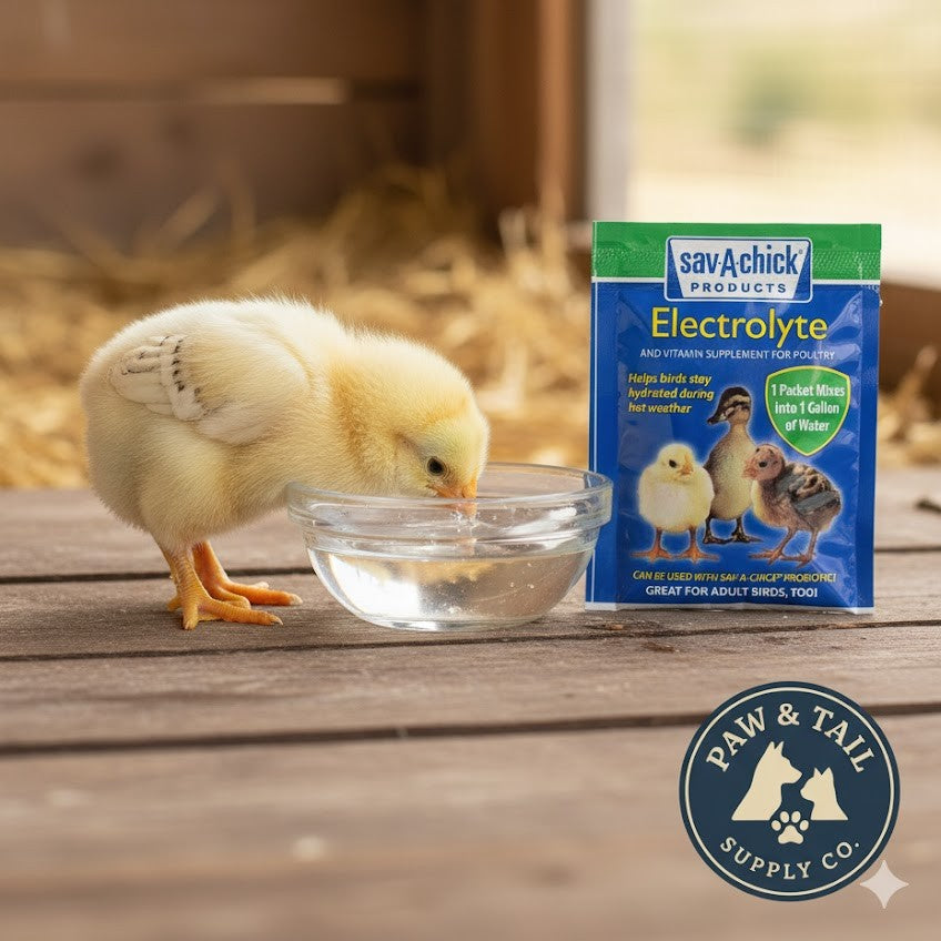 Chicken Bird Sav-a-chick Poultry Vitamins Electrolytes 3-pack Supplement Stress Relief
