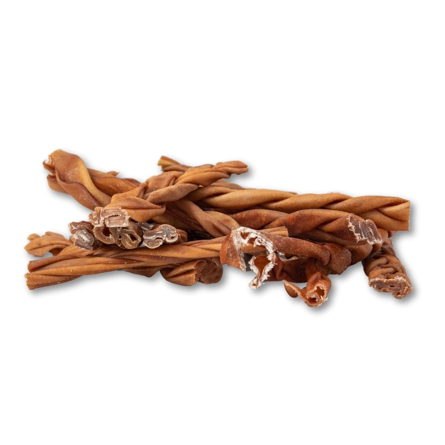 6" Braided Beef Collagen Sticks for Dogs, 25-Pack