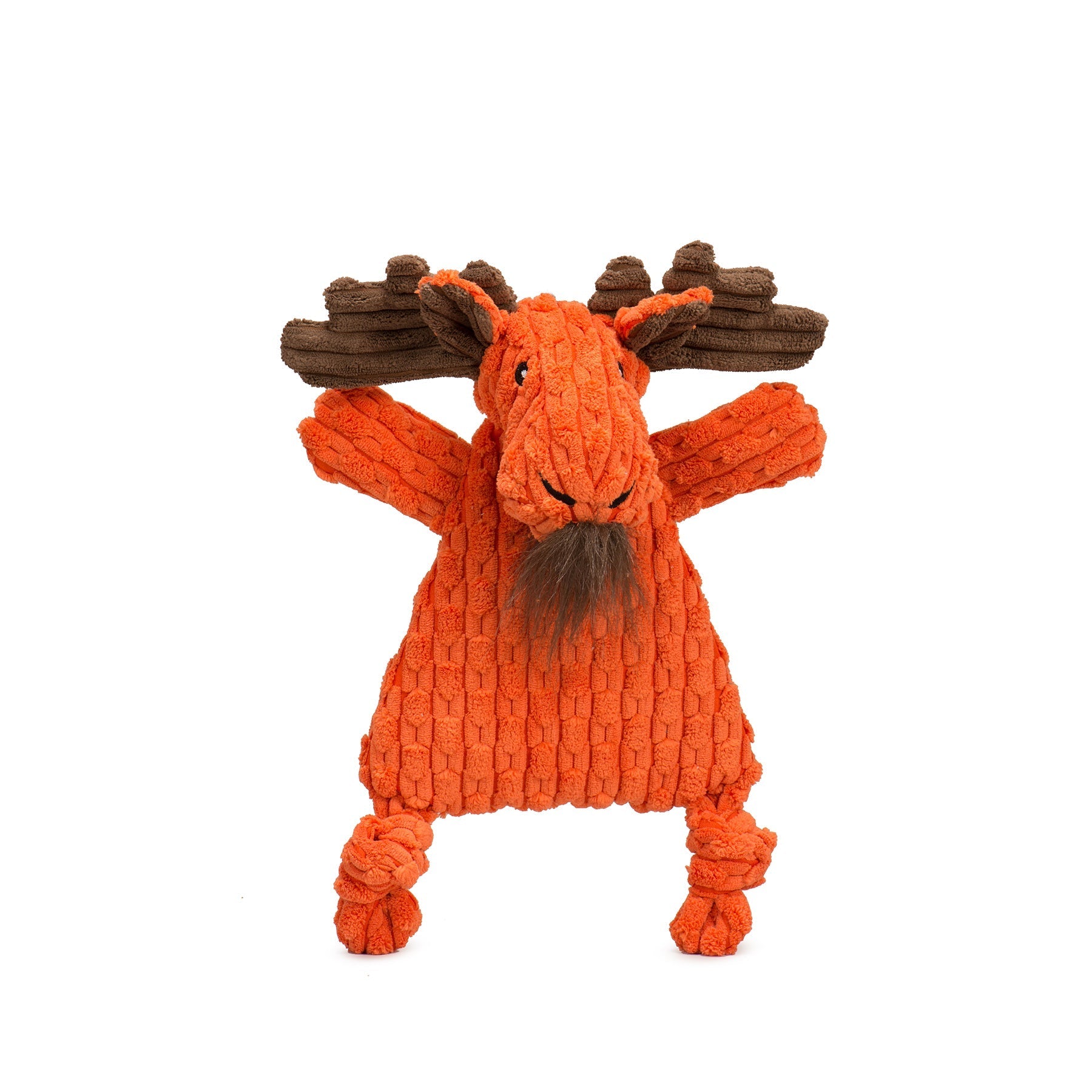 Morris Moose HuggleFlatties Durable Plush Dog Toy