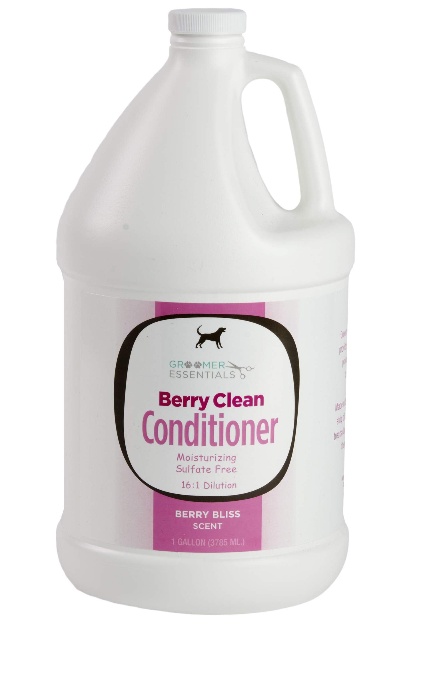 Groomer Essentials Berry Clean Conditioner - 1 Gallon - Conditioner For Dogs -