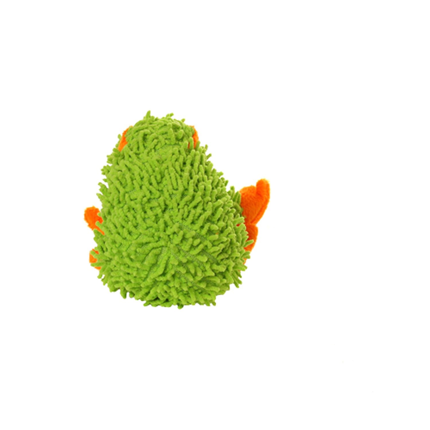 MIGHTY- Microfiber Junior Frog- Squeaker-Made with Stuffing. Strong & Tough. Interactive Play Dog Toy. Machine Washable & Floats