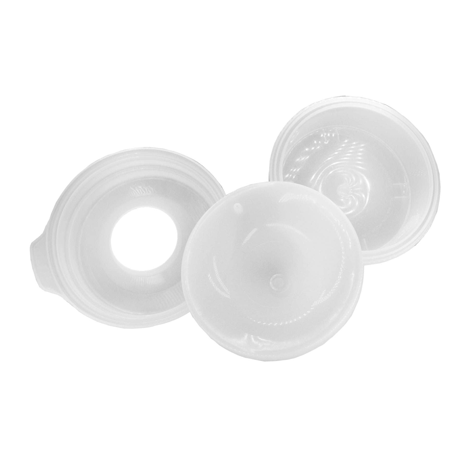 Ray Allen Spill Proof Dog Water Bowl - 32oz White Plastic, Model BB3-NEU