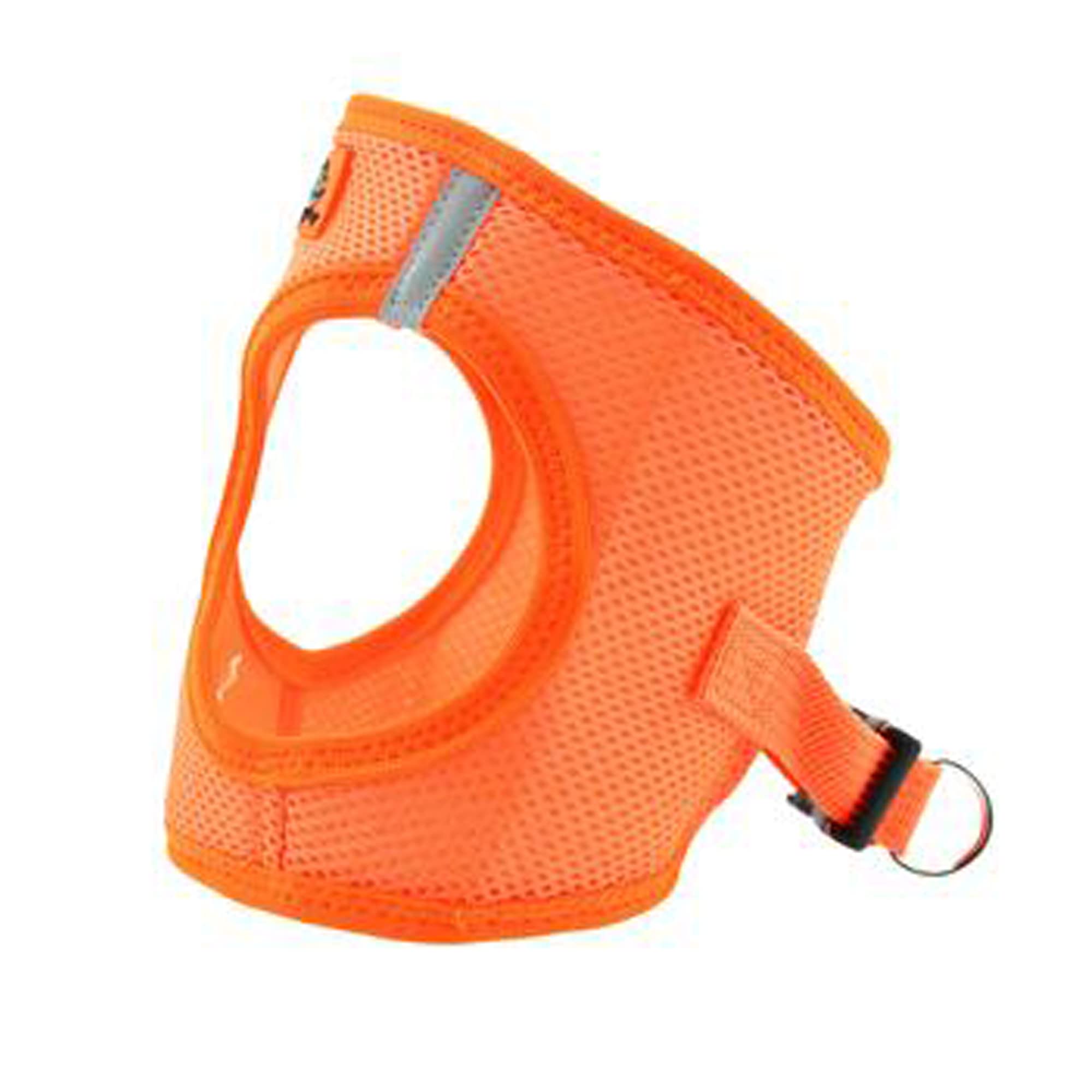 Doggie Design American River Step In Wrap Up Ultra Choke-Free Mesh Dog Harness With Safe Night Walking Reflective Strips (Soft Mesh Polyester, Machine Wash And Line Dry) (3Xl, Hunter Orange)