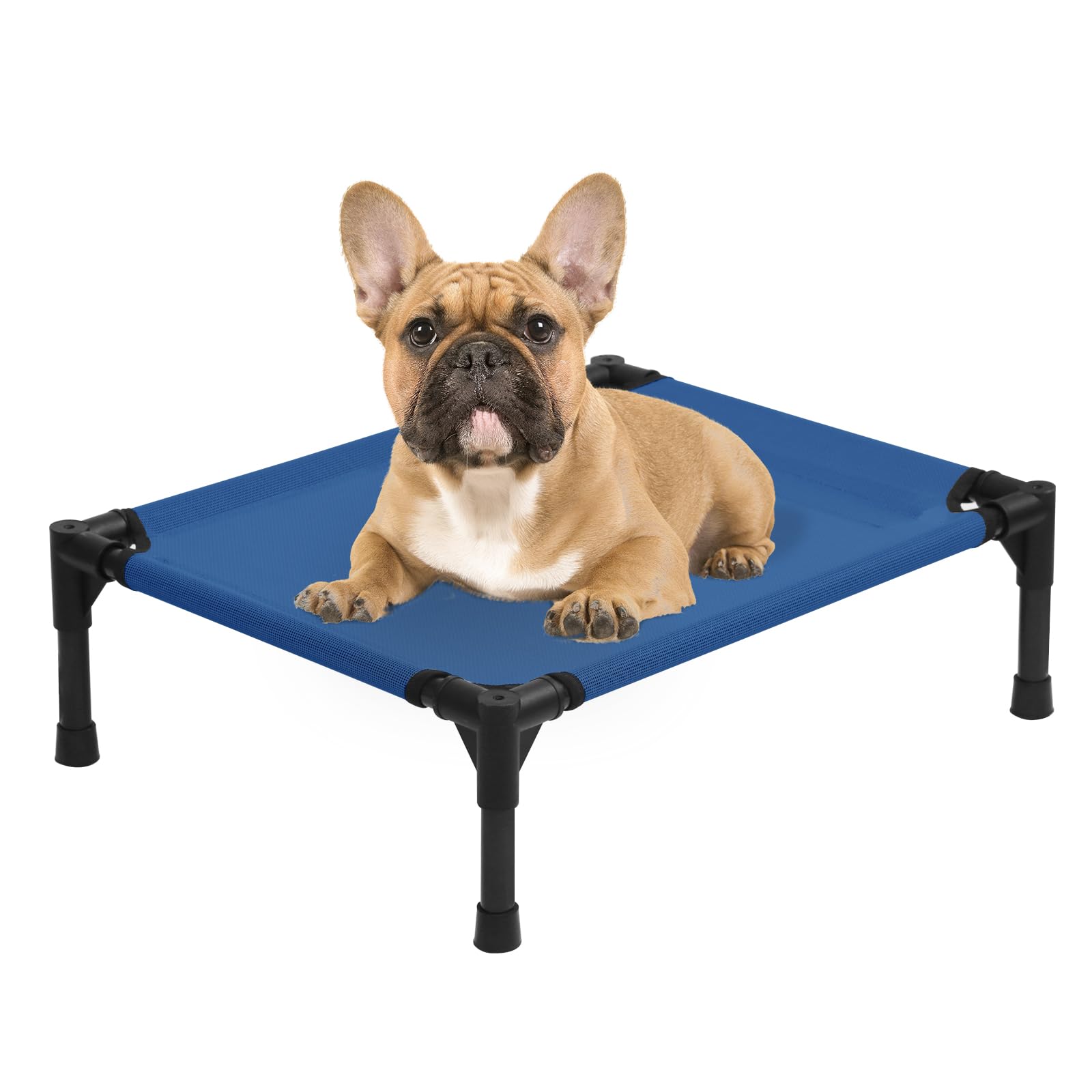 Outdoor Raised Dog Beds For Small Dogs, Cooling Elevated Dog Cot Bed With Breathable Mesh, Portable Lifted Pet Hammock Beds, Dur