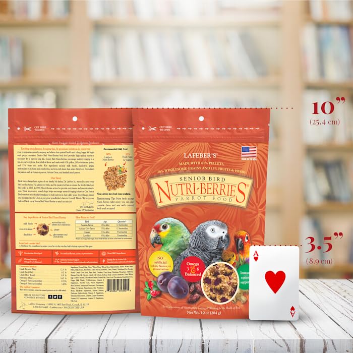LAF 10OZ PAR SENIOR NUTRI-BERRIES
