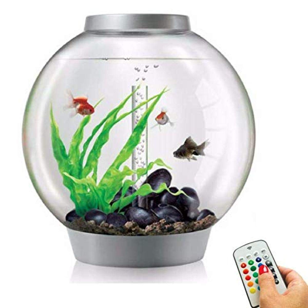 BiOrb Classic 60 Aquarium with MCR - 16 Gallon, Silver
