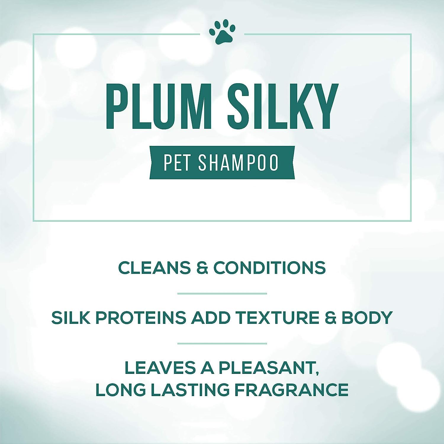 Nature's Specialties Plum Silky Ultra Concentrated Dog Shampoo & Conditioner, 1 Gal, Makes Up to 24 Gallons, Ideal for Groomers