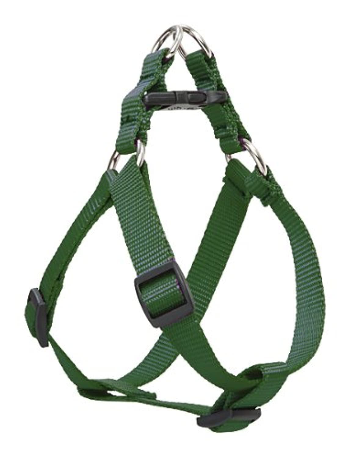 Lupinepet Basics 1/2' Green 12-18' Step In Harness For Small Dogs