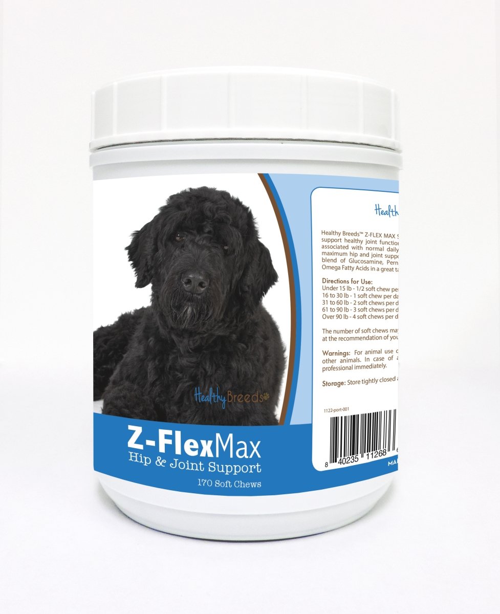 Healthy Breeds Portuguese Water Dog Z-Flex Max Hip and Joint Soft Chews 170 Count