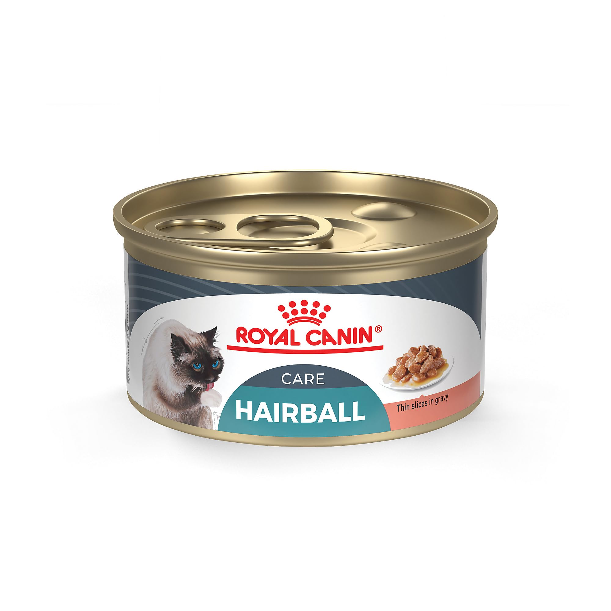 Royal Canin Hairball Care Thin Slices in Gravy Wet Cat Food, 3 oz can (24-count)