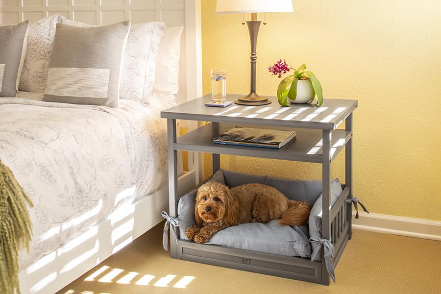 ECOFLEX® Dog Bed Nightstand-Grey