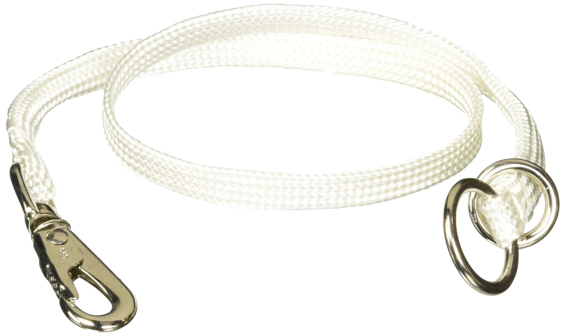 Resco Usa-Made Nylon Snap Choke Collar 20', White