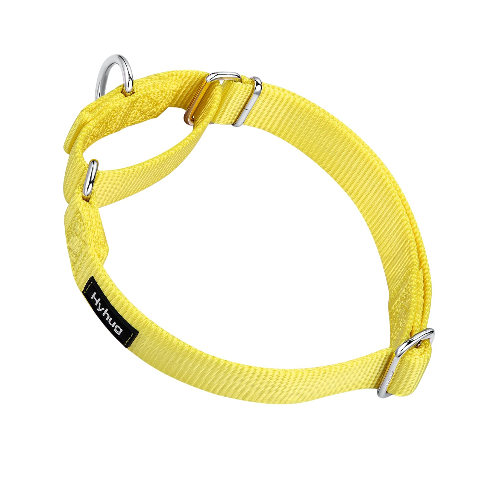 Hyhug Pets Premium Upgraded Heavy Duty Nylon Anti-Escape Medium Martingale Collar for Boy and Girl Dogs Comfy and Safe - Profess
