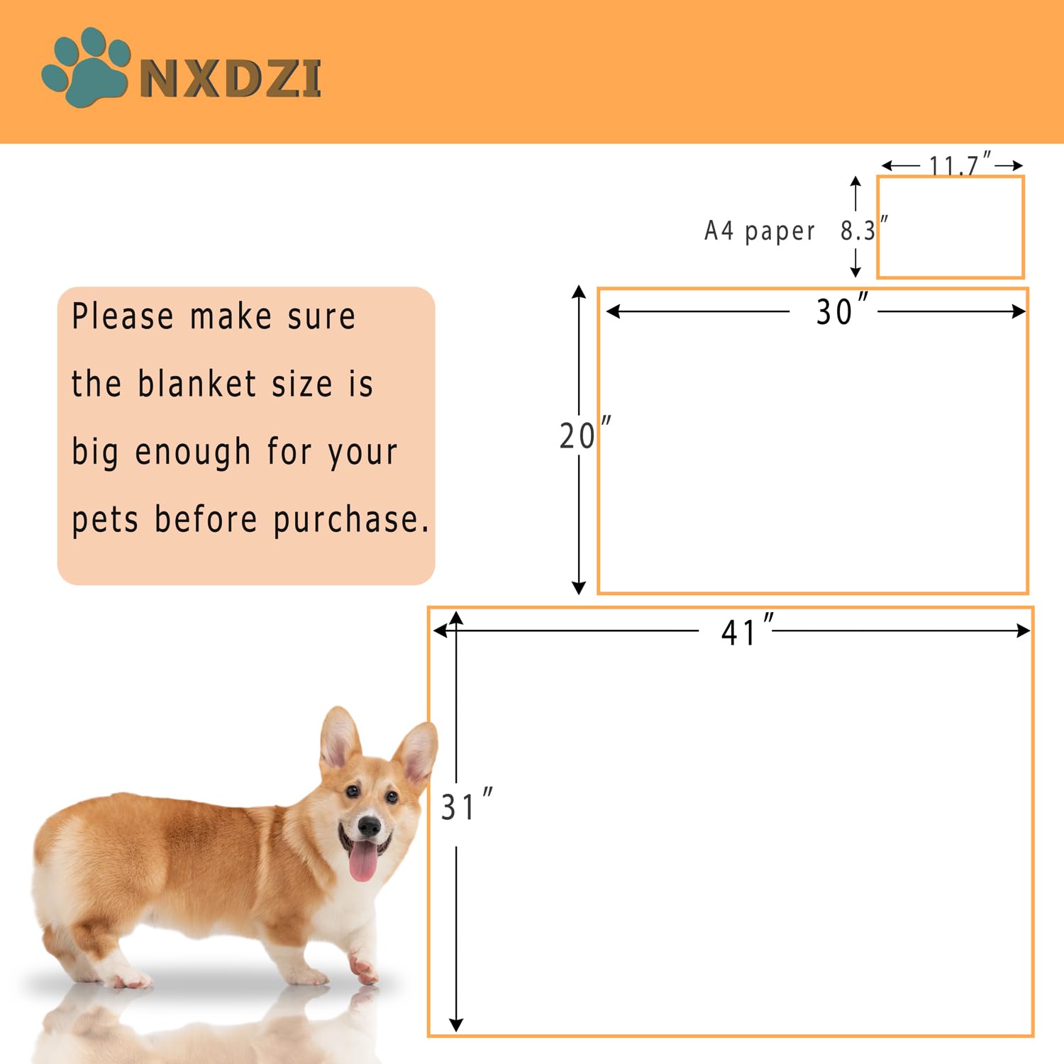 Dog Blankets For Medium Large Dogs, 3 Pack Pet Blanket Washable 41'' X 31'', Fuzzy Soft Puppy Throw Cover For Kennel Crate Bed