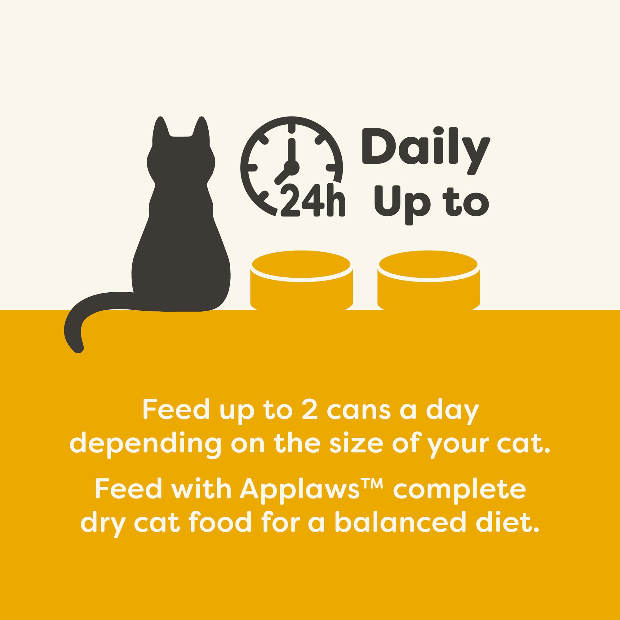 Applaws Natural Wet Cat Food, Made with Limited and Natural Ingredients, High Protein with No Artificial Additives or Fillers, C