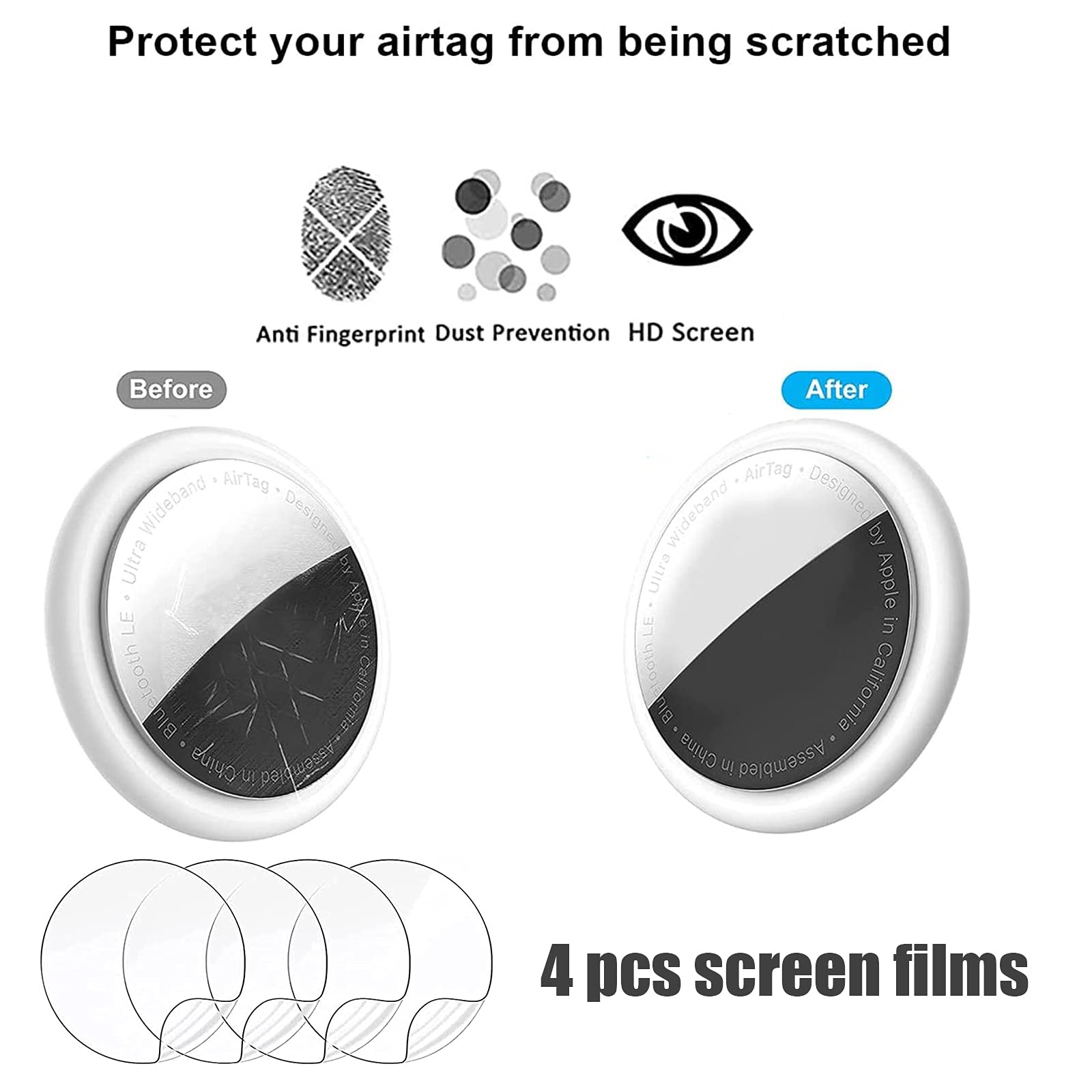 Dog Collar With Id Holder,Air Tag Holder Fixed At Dog Collar Silicone Case Cover For Pet Cat For Apple Finder Location Tracker,B