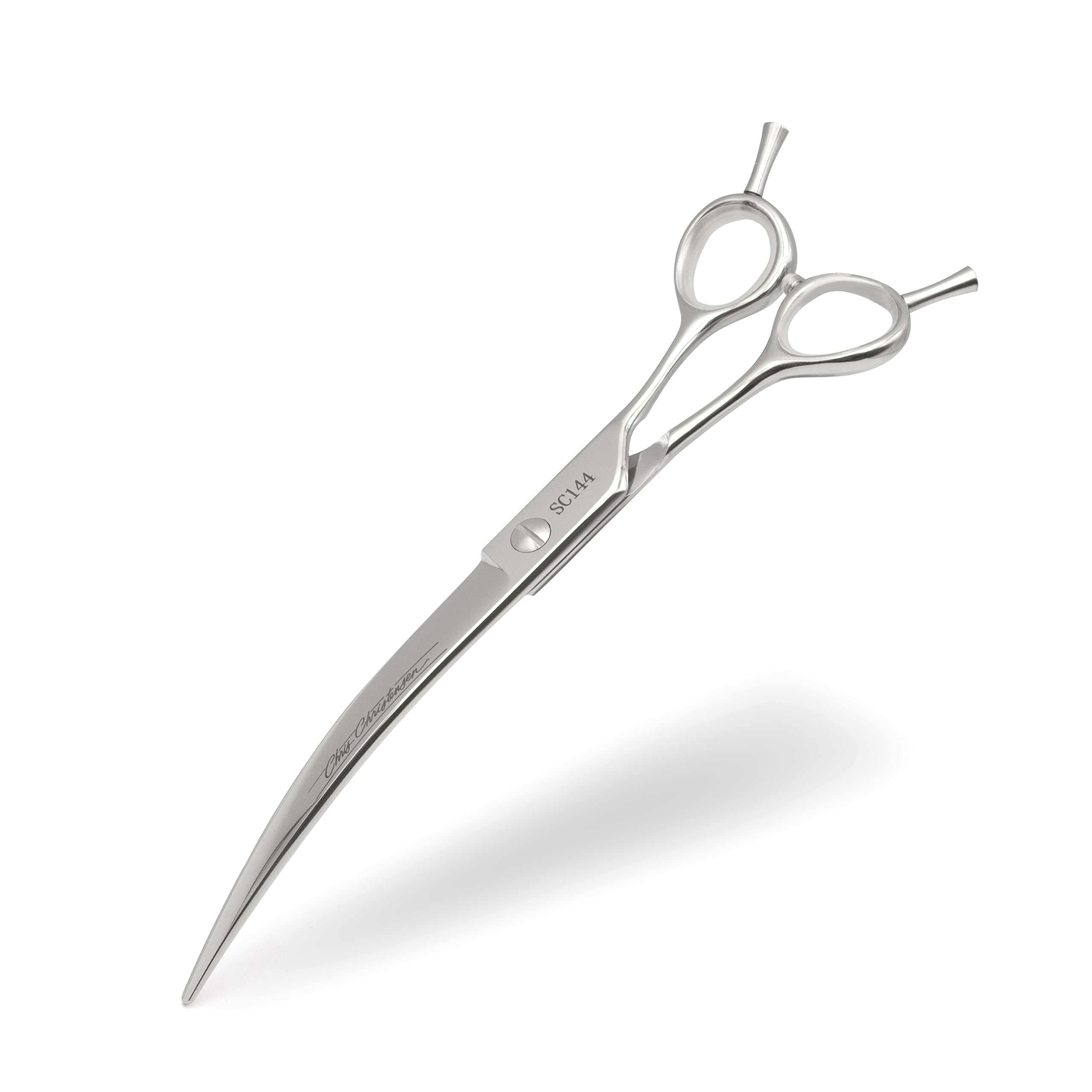 Chris Christensen Classic Series 7.5 In. Curved Dog Grooming Shears, Groom Like A Professional, Convex Blade, Any Skill Level, M