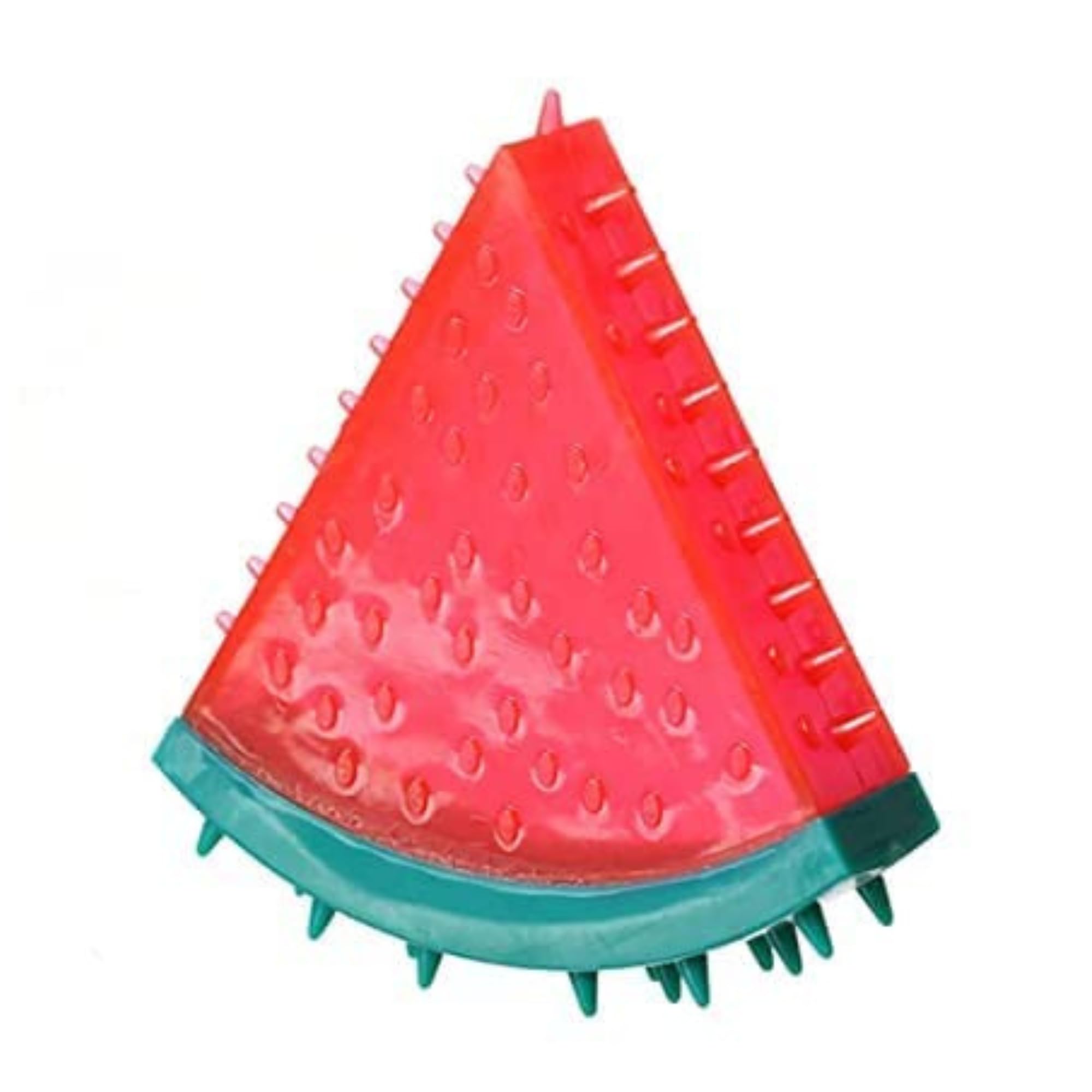 Kittupet Squeaky Watermelon Dogs Toy, Dog And Puppy Chew Toy, Interactive Dog Chew, Playing, Dental Cleaning, Rubber Toy (Pack O
